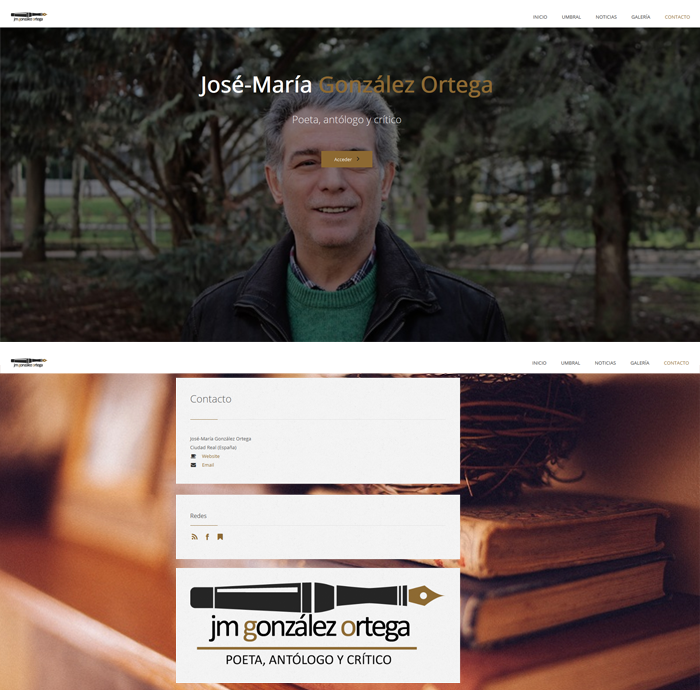 José María González Ortega ~ Website