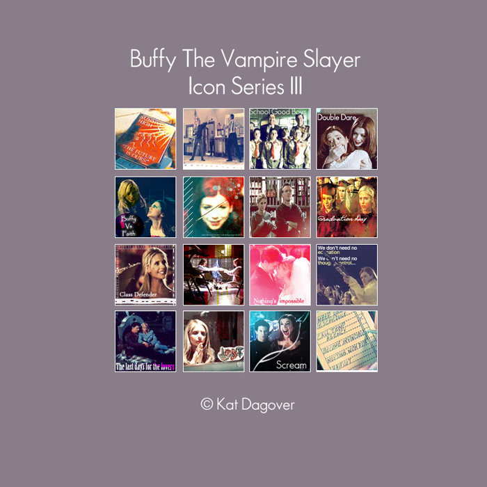 Icon Series - Buffy