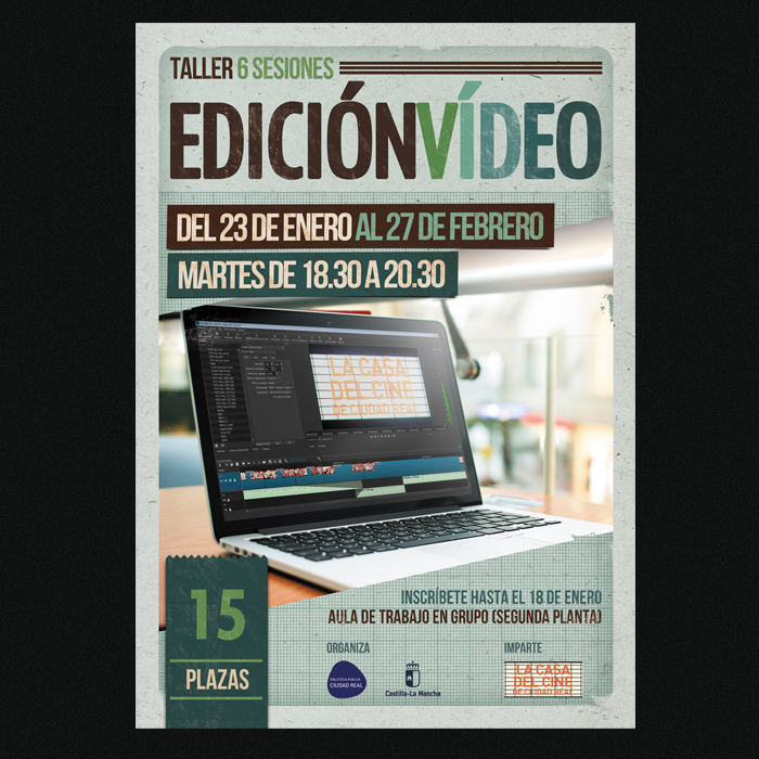 La Casa del Cine y del Audiovisual de Ciudad Real - Edición de Vídeo