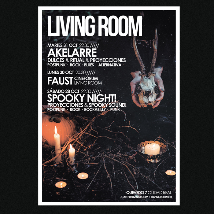 Living Room - Halloween '17